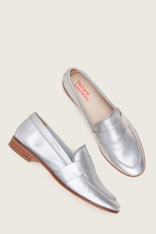 MOCASSIM SOFT PRATA