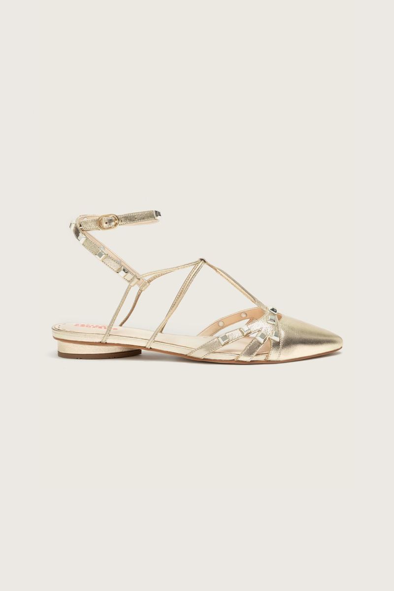 Imagem-do-produto-SAPATILHA-GLADIADORA-SPIKE-SQUARE-BICO-FINO-OURO