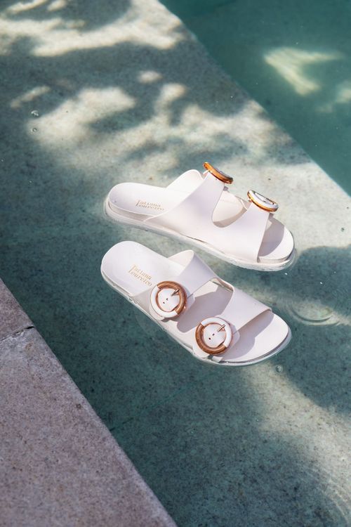 SLIDE ACQUA FIVELA ROUND OFF WHITE