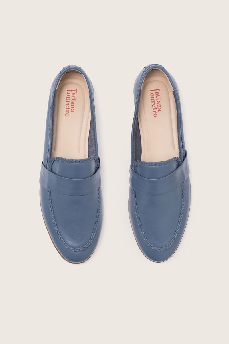 Imagem do produto MOCASSIM SOFT FORRO DE COURO AZUL DENIM