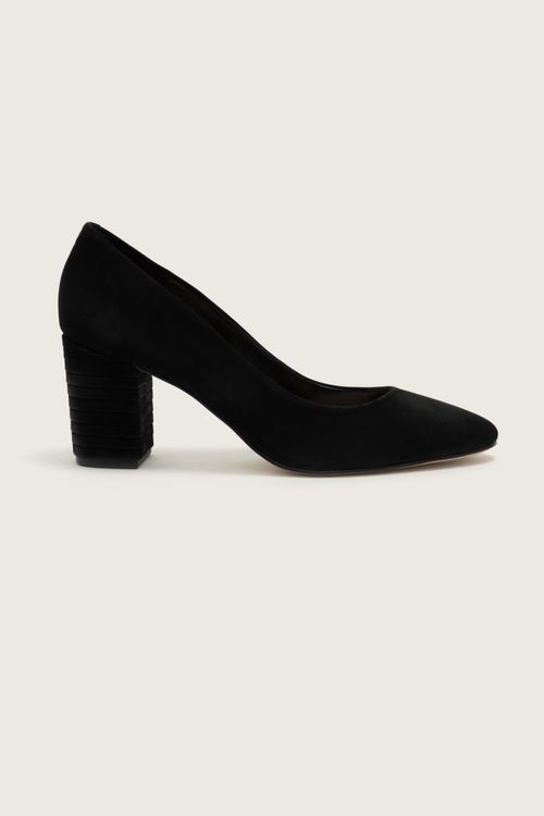 SCARPIN BASIC SALTO BLOCO PRETO