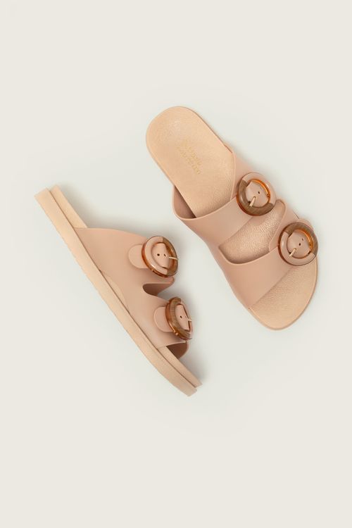 SLIDE ACQUA FIVELA ROUND NUDE
