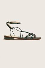 Imagem-do-produto-RASTEIRA-GLADIADORA-SPIKE-SQUARE-FORRO-DE-COURO-VERDE-METALIZADO