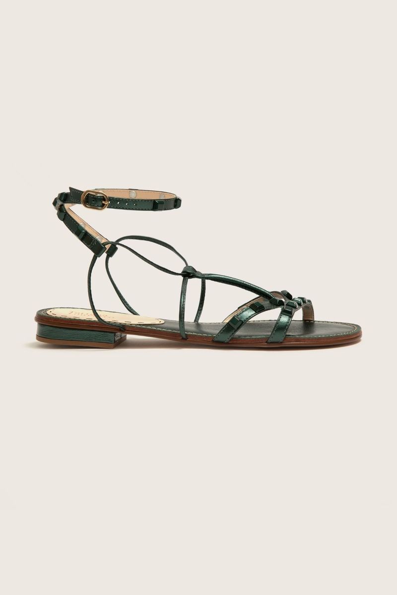 Imagem-do-produto-RASTEIRA-GLADIADORA-SPIKE-SQUARE-FORRO-DE-COURO-VERDE-METALIZADO