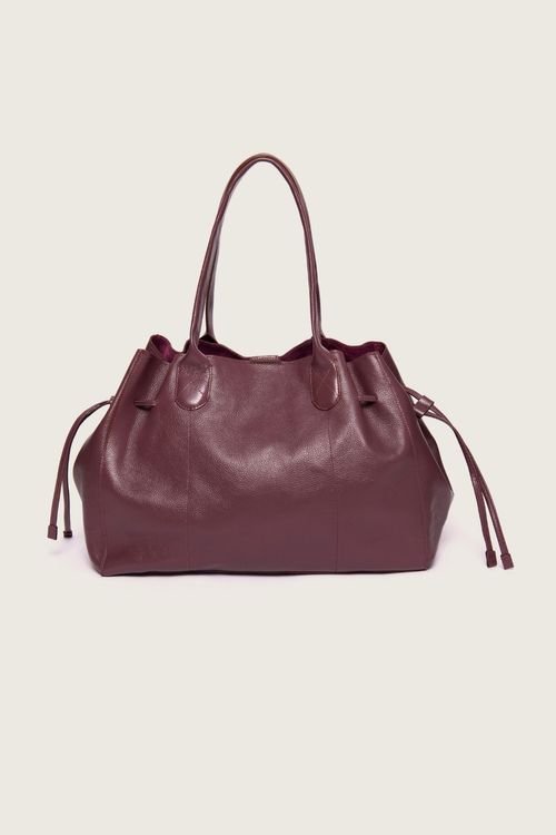 BOLSA MAXI TOTE VINHO