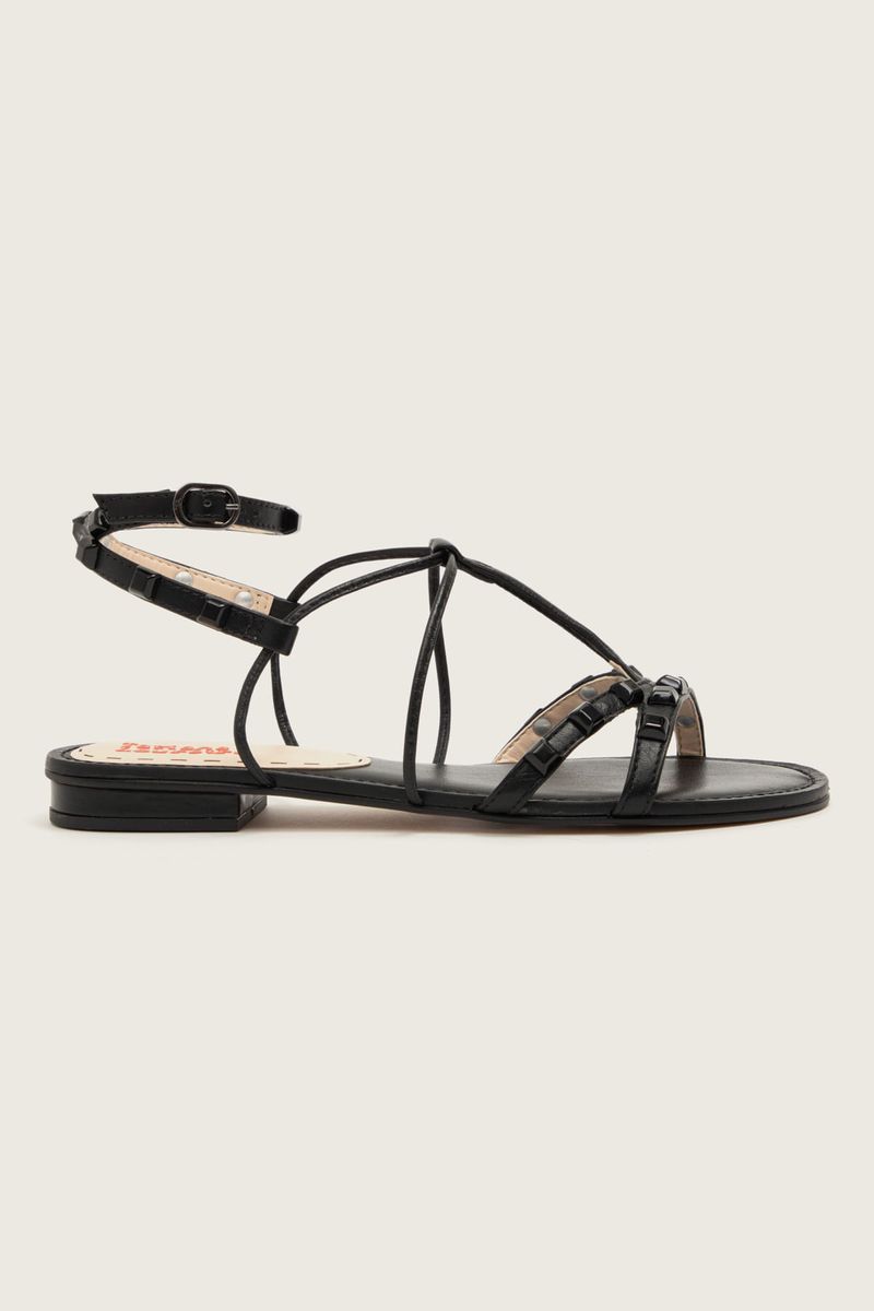Imagem-do-produto-RASTEIRA-GLADIADORA-SPIKE-SQUARE-FORRO-DE-COURO-PRETO