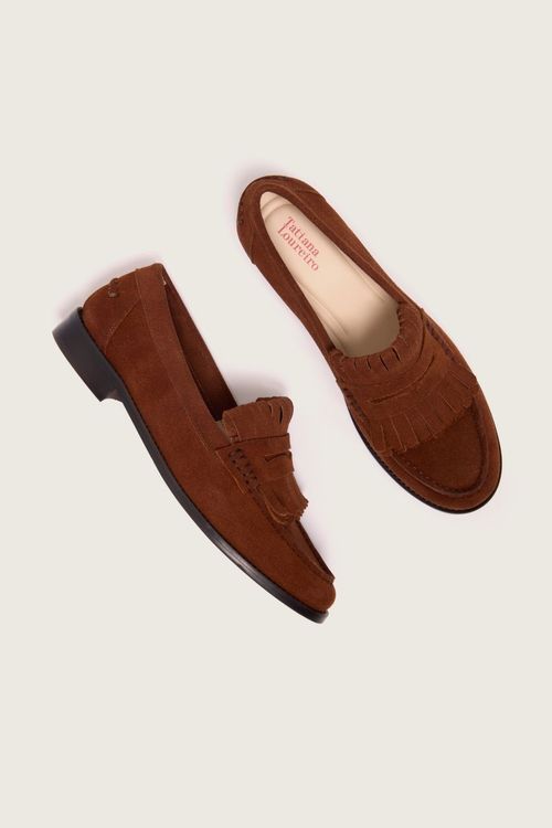 MOCASSIM FRINGE BOHO HAVANA