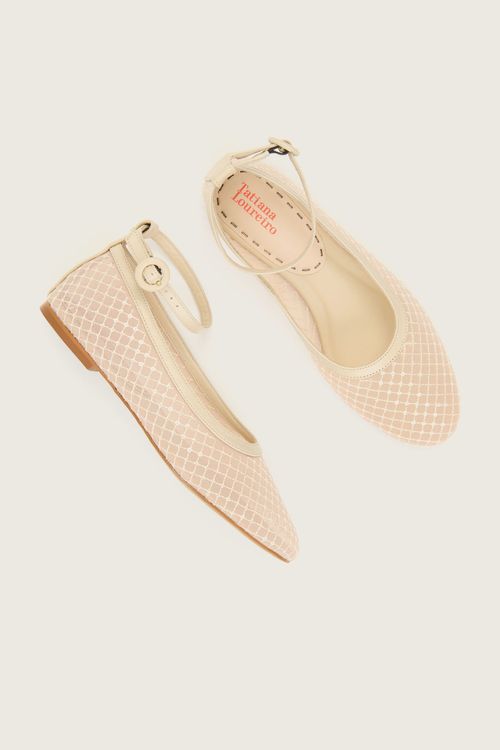 SAPATILHA TULE OFF WHITE