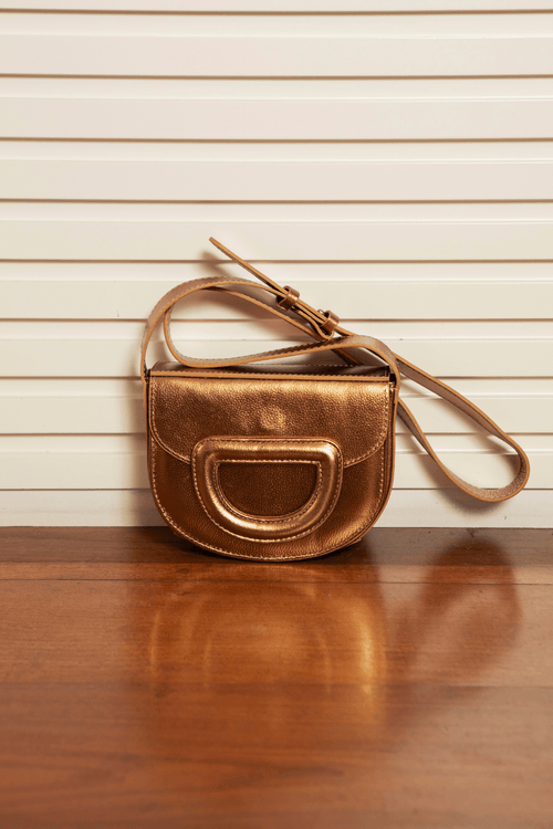BOLSA MINI MOON OURO VELHO