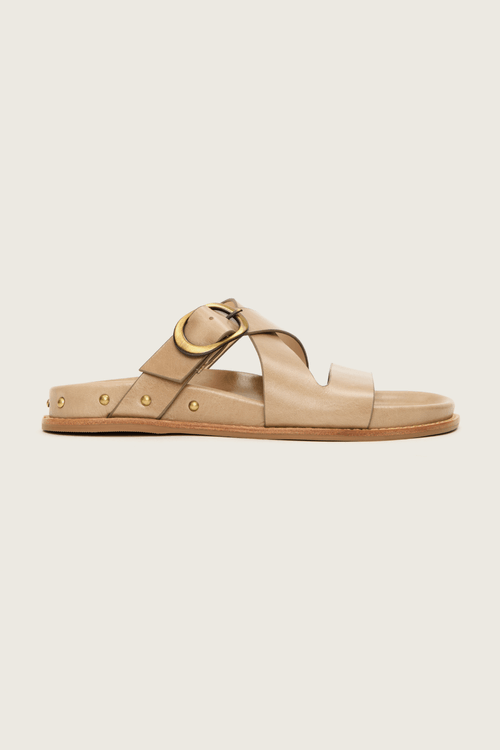 SLIDE CRUZADA TAUPE