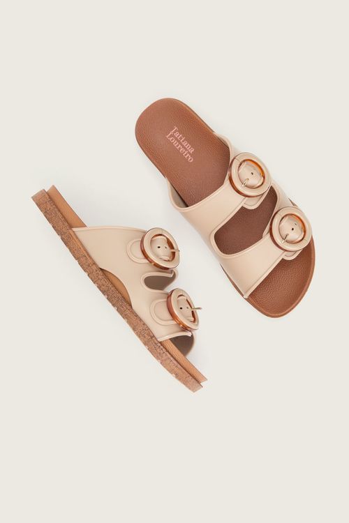 SLIDE ACQUA BOLD CORTIÇA TAUPE