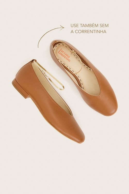 SAPATILHA LUVA CORRENTE HAVANA