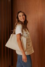 1750-280 BOLSA OFFICE TOTE BAUNILHA TU