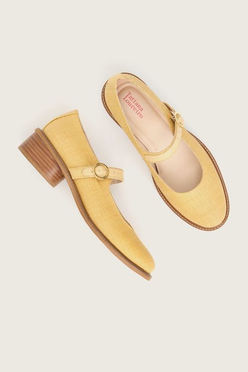 SCARPIN M. JANE SALTO CIRCULAR NATURAL