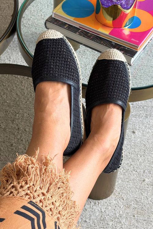 ALPARGATA TRAMADA PRETO