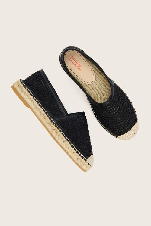 ALPARGATA TRAMADA PRETO