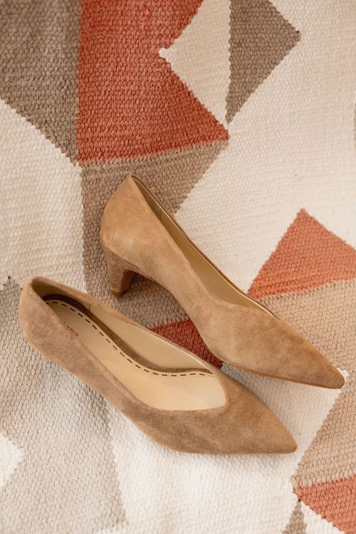 SCARPIN OFFICE DECOTE V TAUPE