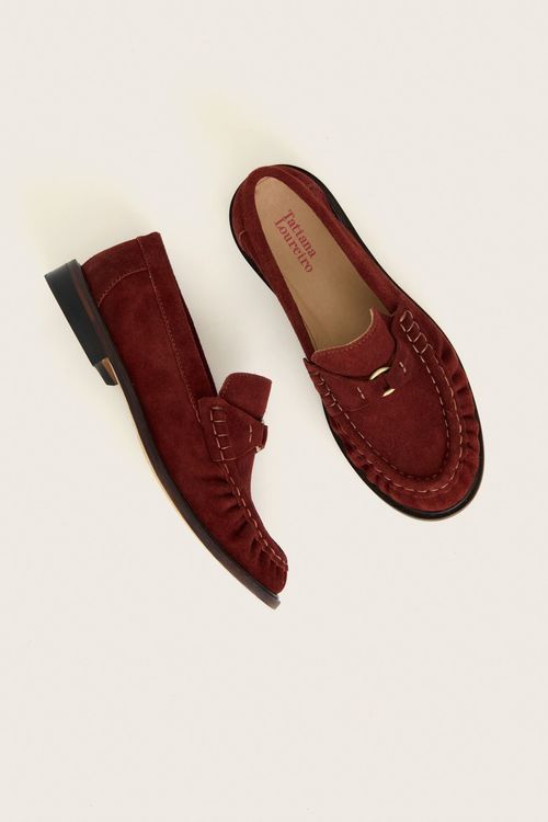 MOCASSIM FRANZIDO BORDÔ