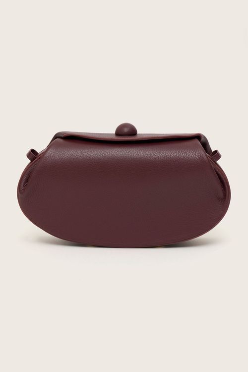 BOLSA TIRACOLO FLAP BORDÔ