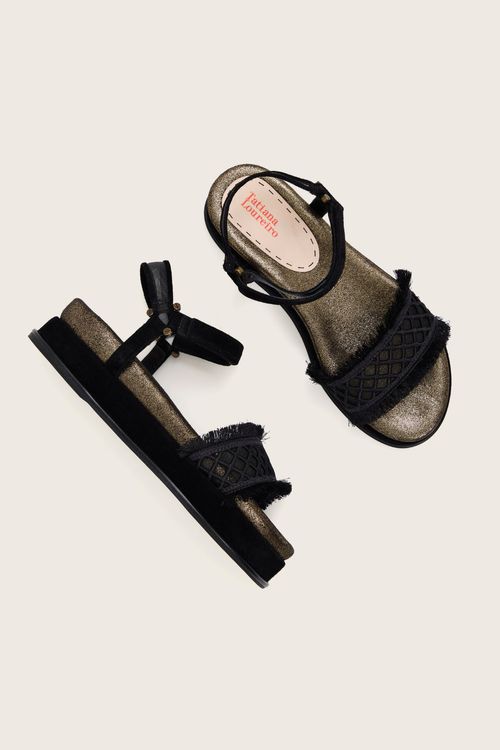 PAPETE TRAMADA LINHA PRETO