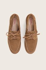 1844I26-96 MOCASSIM DOCKSIDER TRATORADO TAUPE