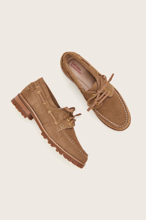 MOCASSIM DOCKSIDER TRATORADO TAUPE