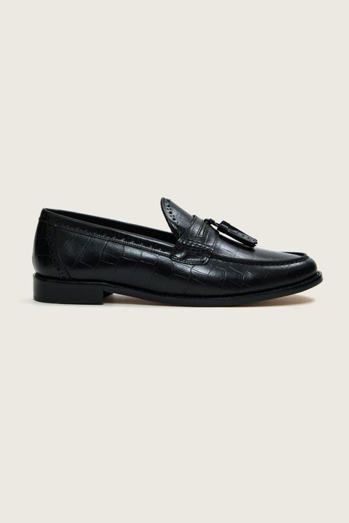 MOCASSIM BROGUE PRETO