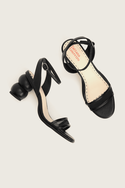 SANDÁLIA BUBBLE DUPLA PRETO