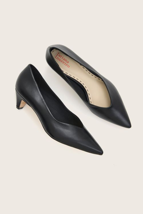 SCARPIN OFFICE DECOTE V PRETO