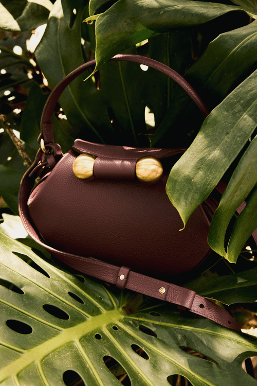 BOLSA FLAP DUO BORDÔ