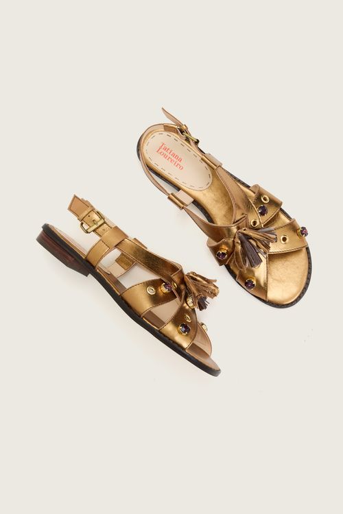 RASTEIRA CRUZADA TASSEL BRONZE